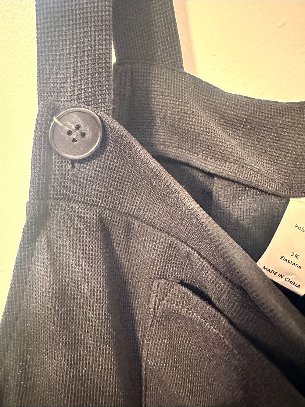 HALARA Black Relaxed Fit Jumpsuit Overalls - Picture 5 of 9
